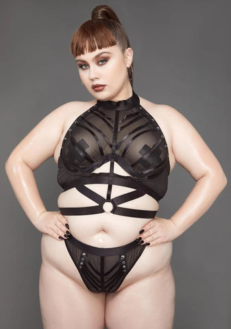 Now For A Good Time Call Lingerie Set