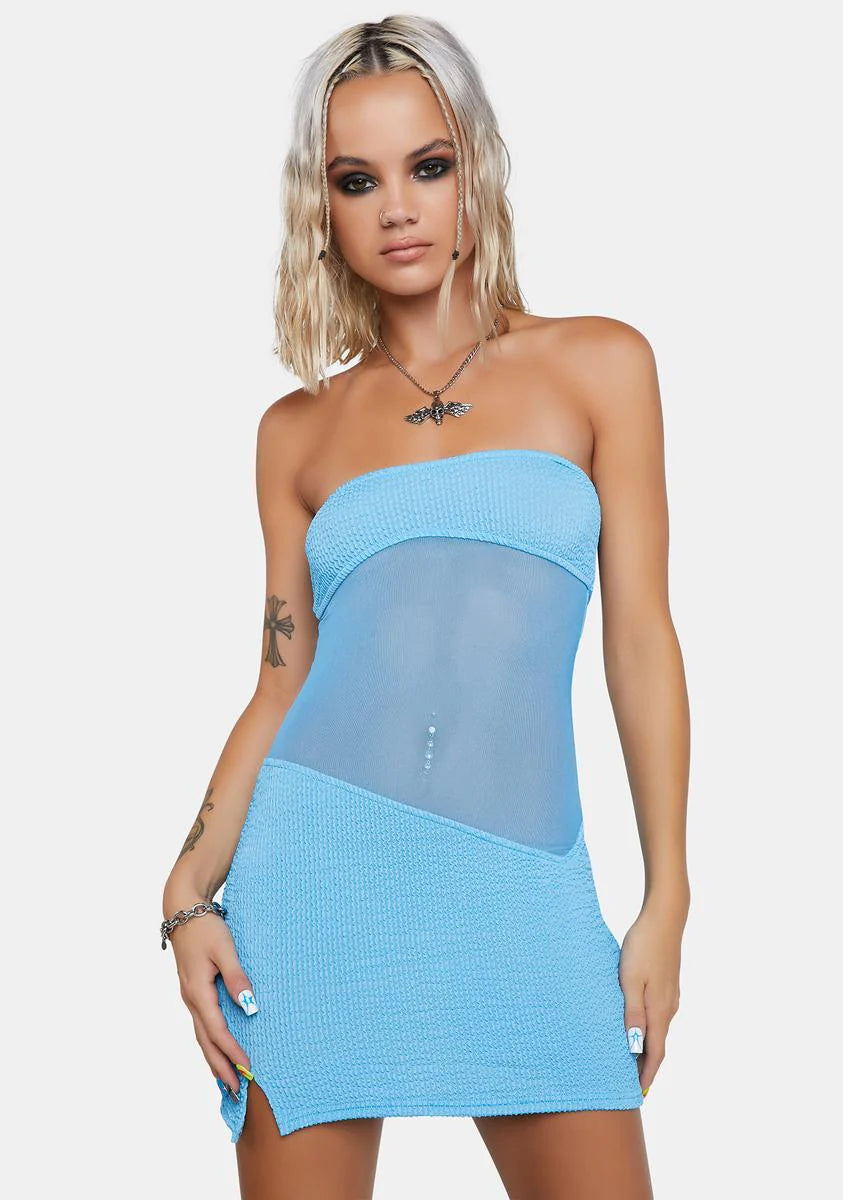 Sky Sunset Date Mini Dress