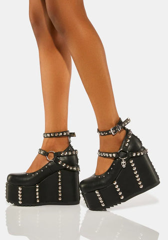 Hell Side Platform Mary Janes