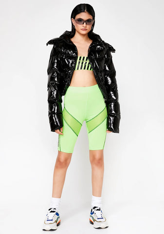 Structured Logo Shorts