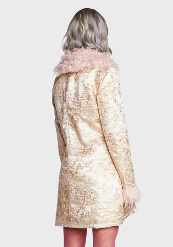 High Class Heiress Brocade Coat