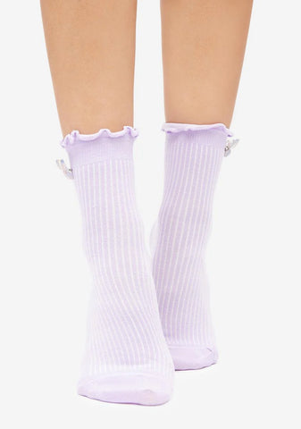 Feeling Fly Crew Socks