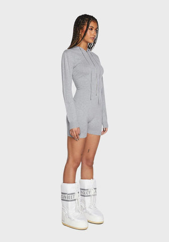 Misty Cool Outsider Knit Romper