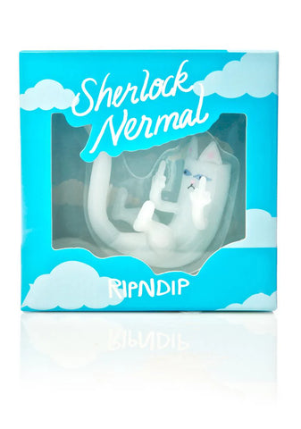 Sherlock Nermal Glass Pipe