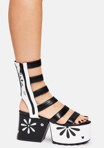 Imperfections Platform Sandals
