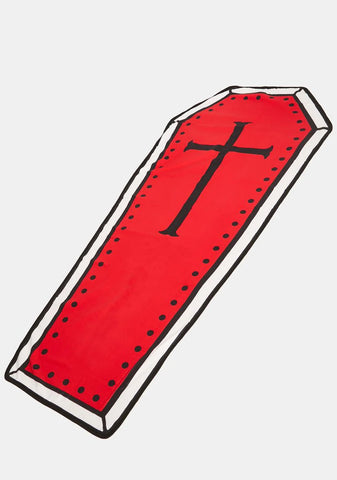 Red Coffin Beach Towel