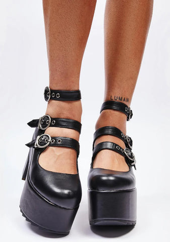 Run the World Platform Mary Janes