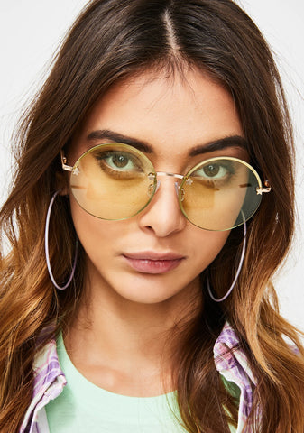 Sunny Quit Buggin' Me Round Sunglasses