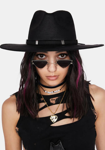 New Town Road Wide Brim Hat