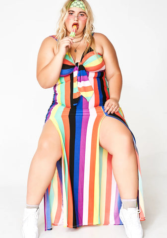 Swisha Sweet Striped Dress