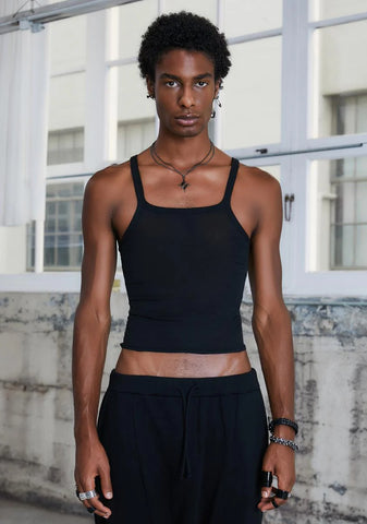 Kickdrum Lightweight Ribbed Tank Top