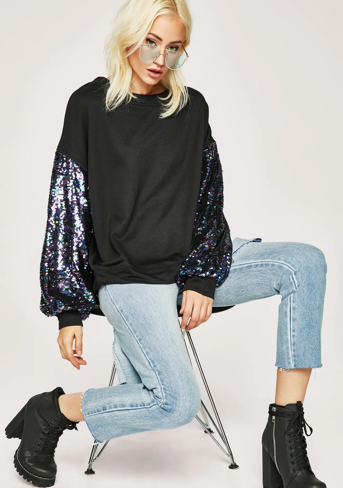 Kindred Spirit Sequin Sweatshirt