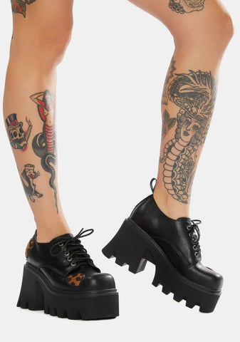 Unmatched Love Chunky Gibson Shoes