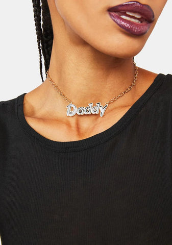 Hey Daddy Chain Necklace