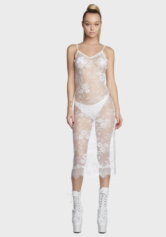 Sweet Delight Lace Chemise