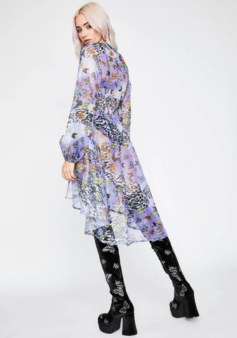 Fairy Fluttering Euphoria Sheer Duster