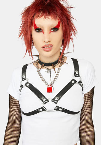 Devilish Deceit Harness Graphic Tee