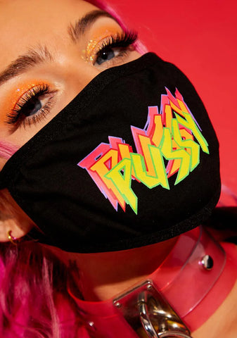 Here Kitty Kitty Face Mask