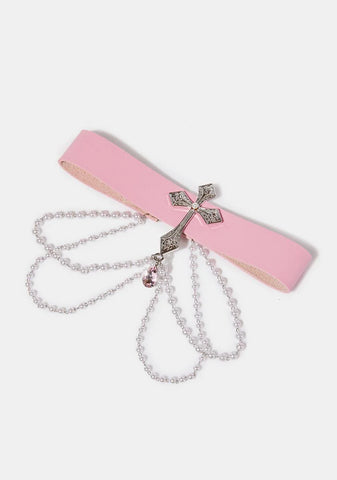 At The Pearly Gates Choker Necklace