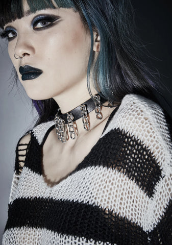 Turn Of The Screw Chain Choker