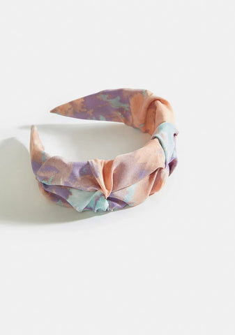 Lilac Tie Dye Hippie Moves Headband