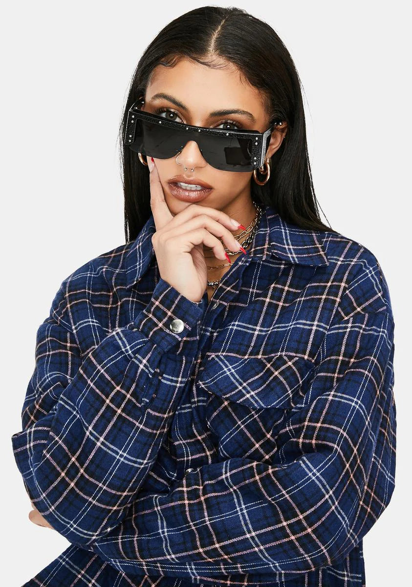 Luna Dynamite Bright Shield Sunglasses