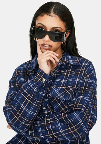 Luna Dynamite Bright Shield Sunglasses