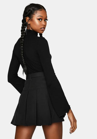 The Craft Pleated Mini Skirt
