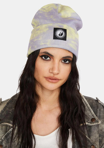 Yin Yang Tie Dye Beanie