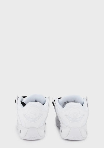 White D3 OG Sneakers