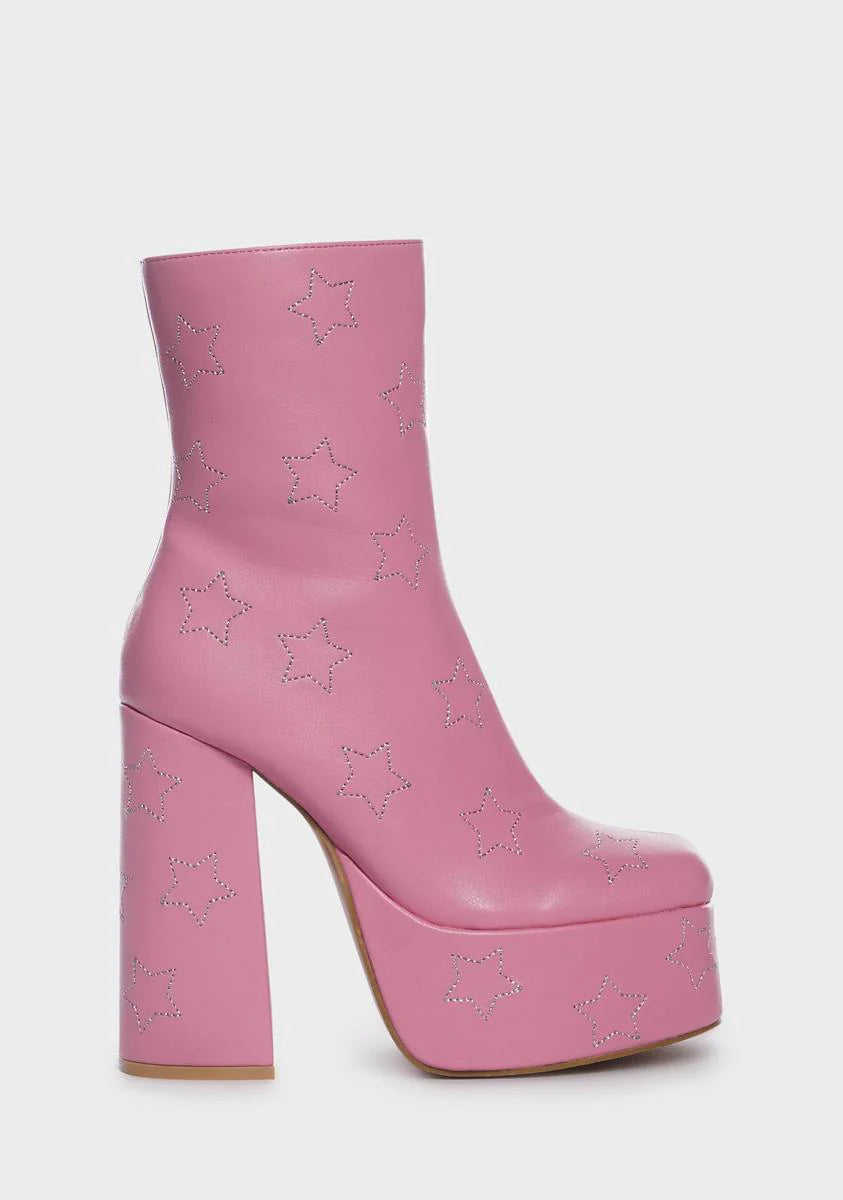 A Princess's Little Secret Platform Boots