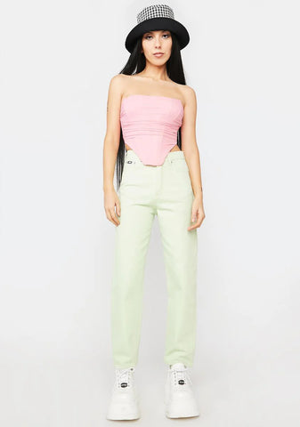 Too Precious Corset Crop Top