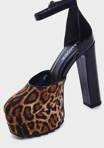 I Cheated Platform Heels