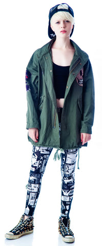 Skull Rocker Military Surplus Jacket