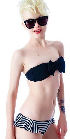 Our Lips Are Sealed Ruffle Bottom