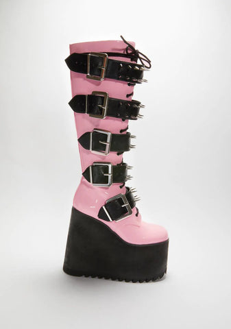 Sweet Appetite For Destruction Platform Boots