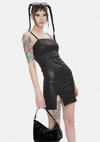 Night Call My Agent Mini Dress