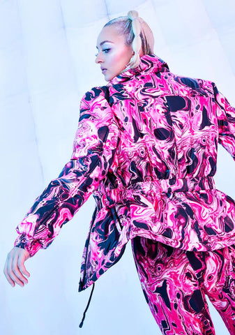 Lady Acid Dimension Puffer Jacket