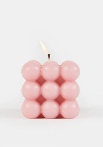 Lady Trendsetter Bubble Cube Candle