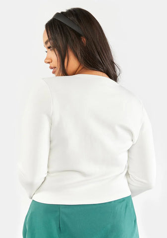 Plus Baddie For Life Crop Tee