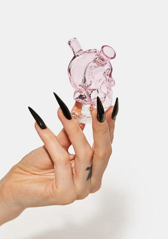 Live For Today Mini Skull Bong