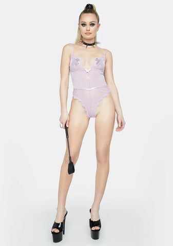 Delicate Like A Kiss Lace Teddy