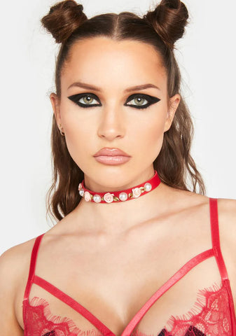 Love That Feeling Pearl Choker