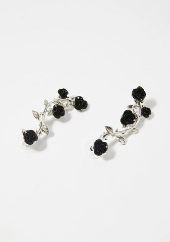 Lil Briar Patch Roses Earring Cuff