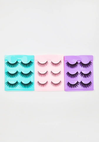Wavy False Eyelashes