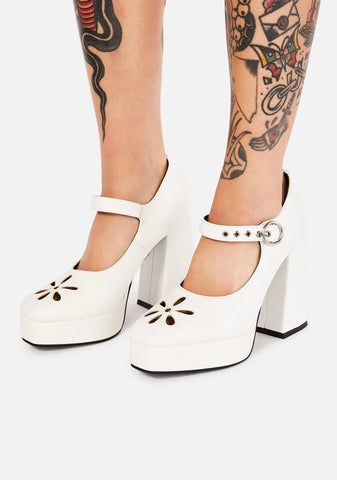 Angel Growing Up Platform Heels