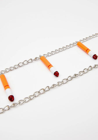 Burn One Layered Chain Belt