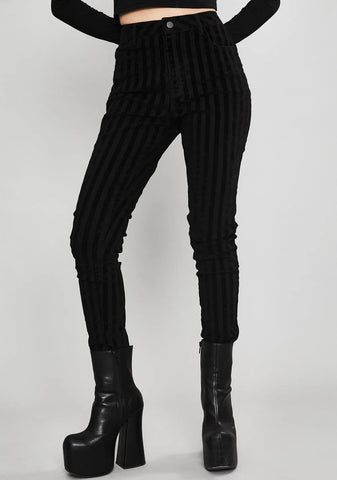 Fallen Idol Striped Jeans