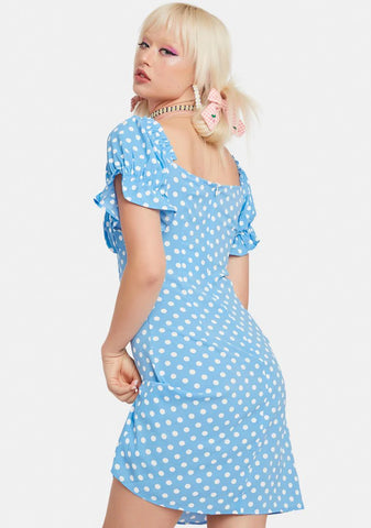 Dancer Limits Puff Mini Dress