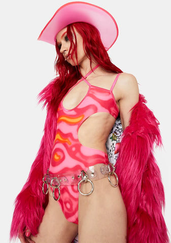 Pink Lava Layla Bodysuit